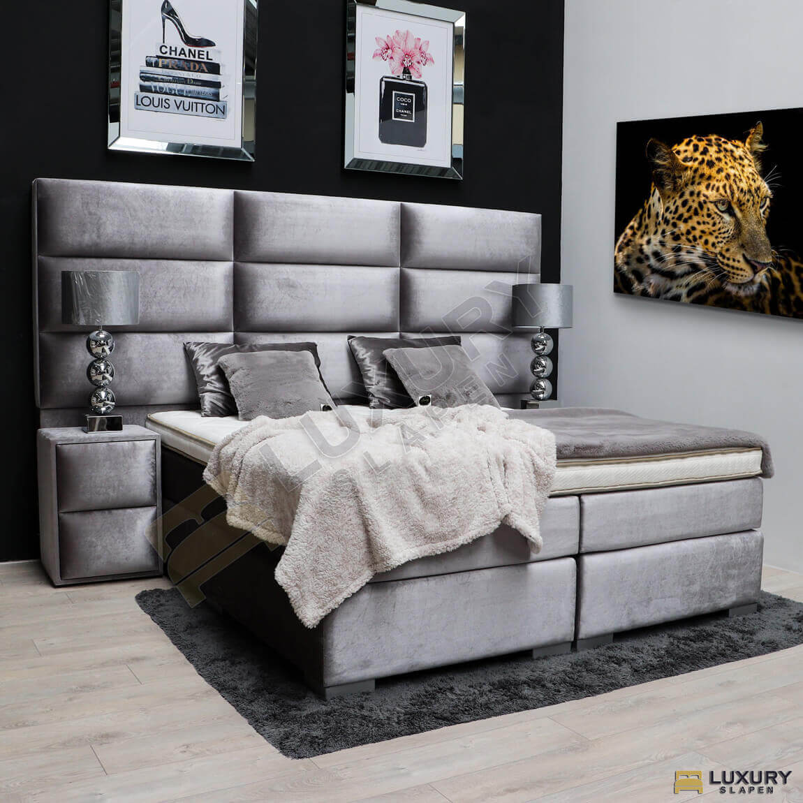 Boxspring Valentine Xxl - Eric Kuster Design ✓Laagste Prijs! - Maatwerk!
