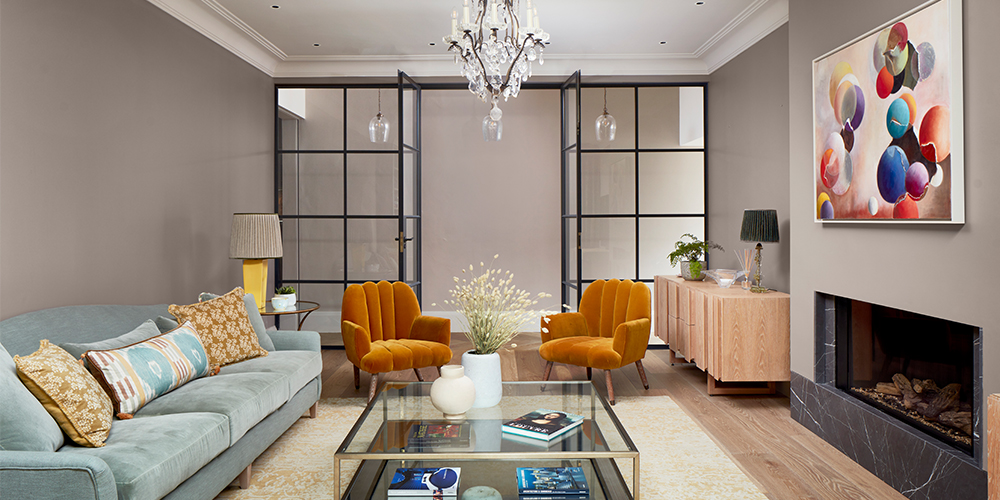 London based XUL Architecture gives sunny interiors to this suburban