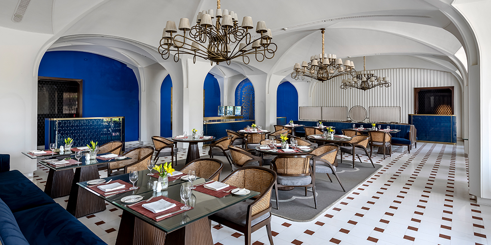 Dine at The Oberoi Amarvilas’ Bellevue restaurant woven by Akshat Bhatt