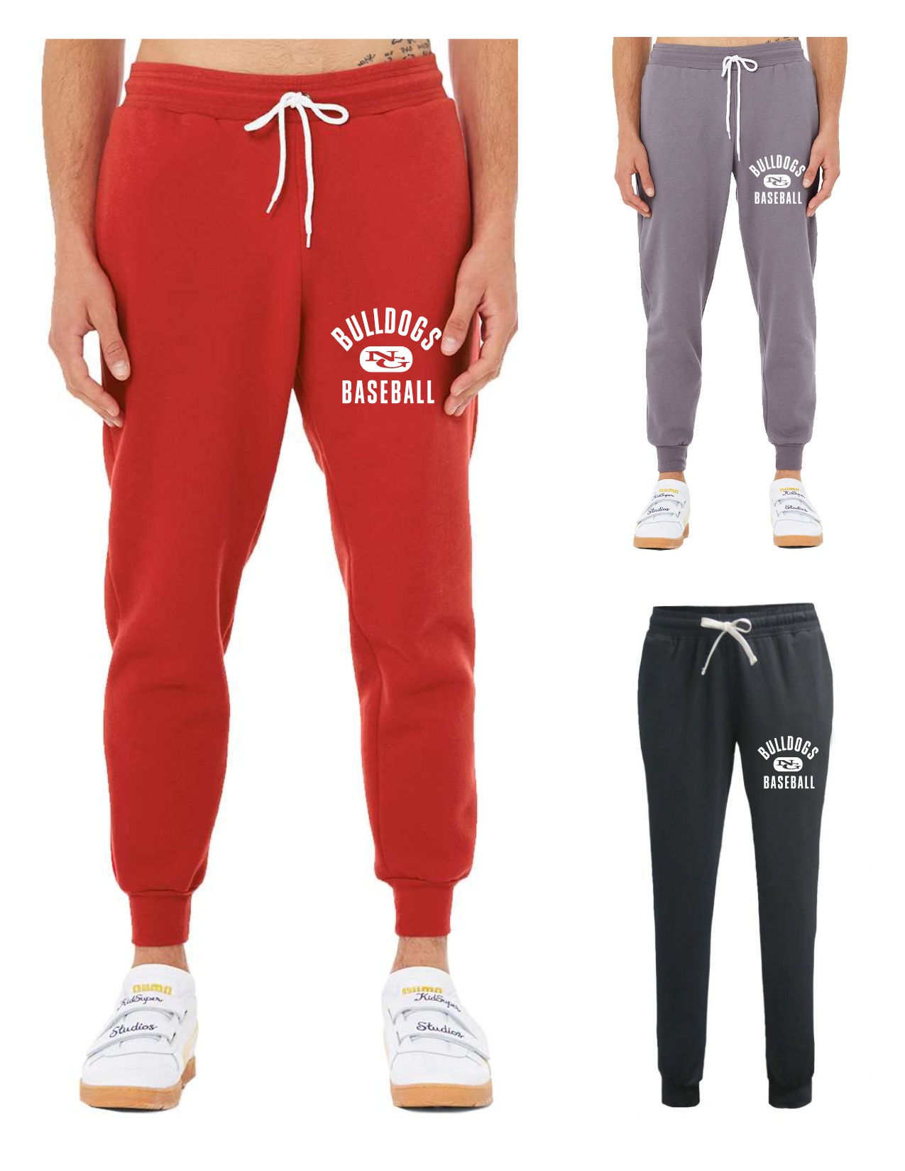 Bulldogs Baseball Bella Joggers EM Local