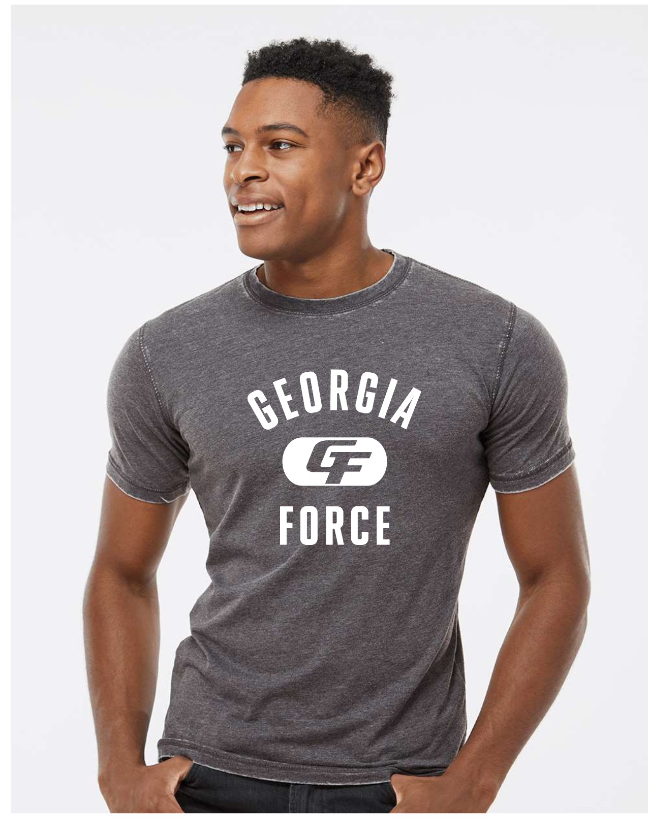 FORCE Arch Zen Distressed Unisex Tee EM Local