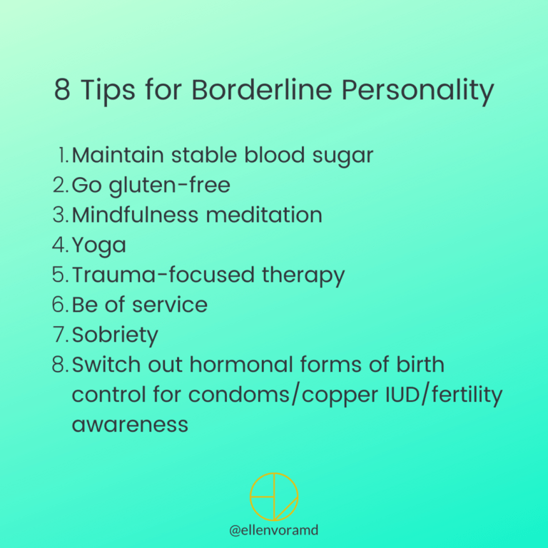 8 Tips for Borderline Personality Ellen Vora, MD