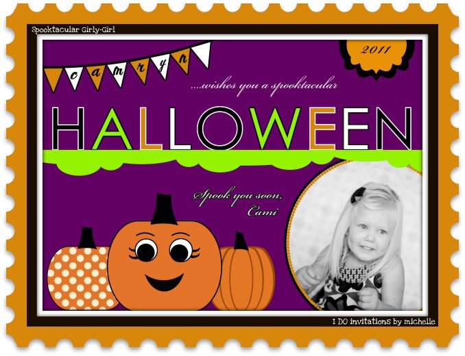 2011 Halloween Photo Cards Ellery Designs