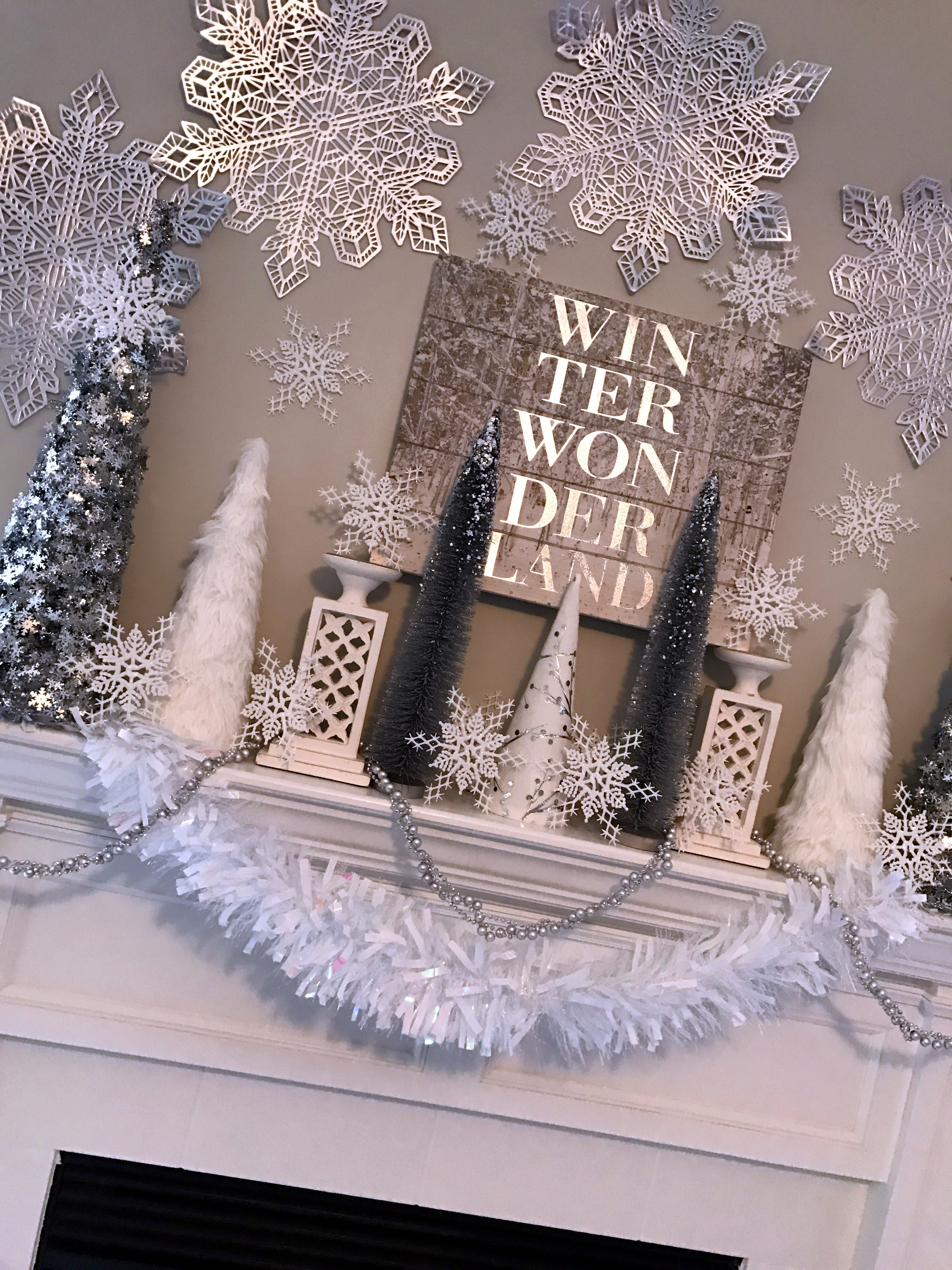 Winter Wonderland Holiday Mantel Ellery Designs