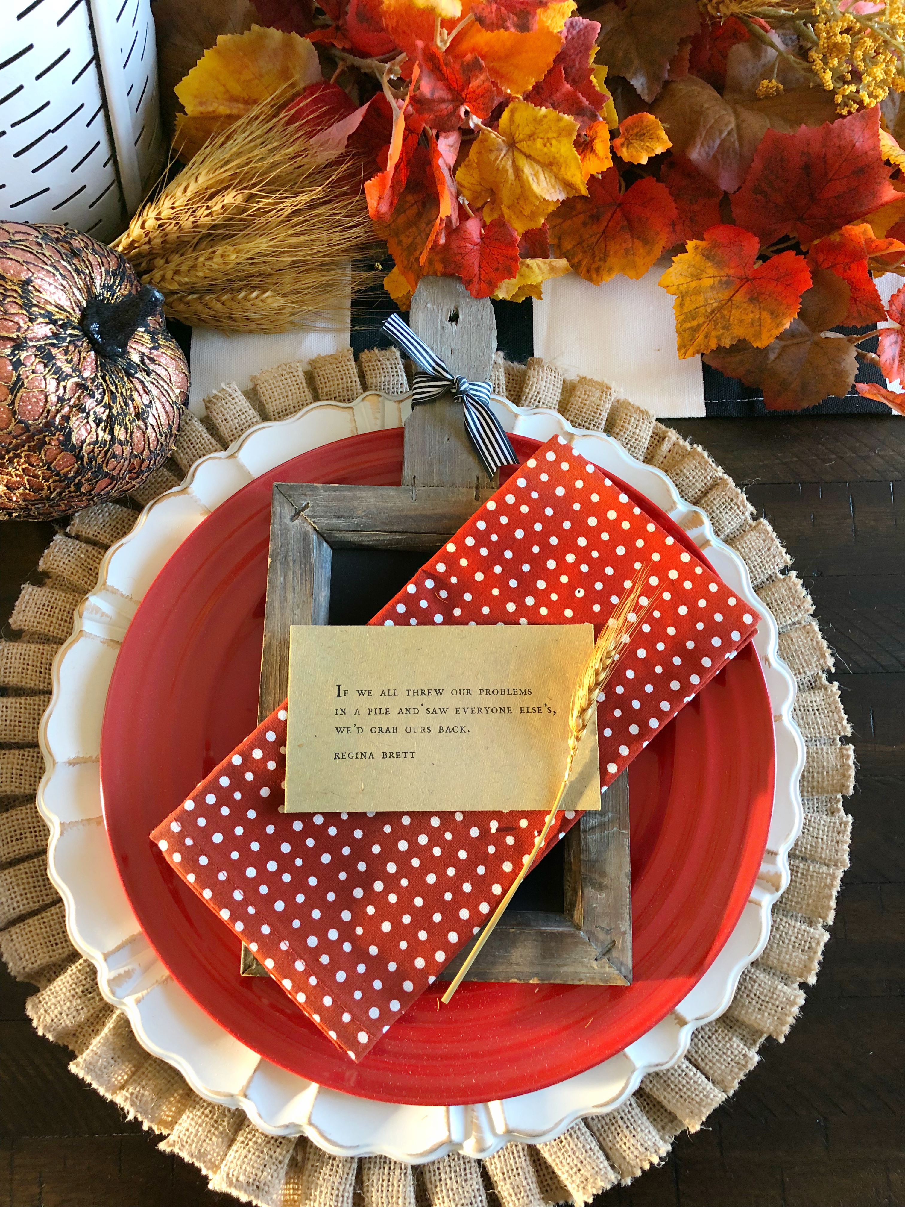 Decorating for fall with Afloral