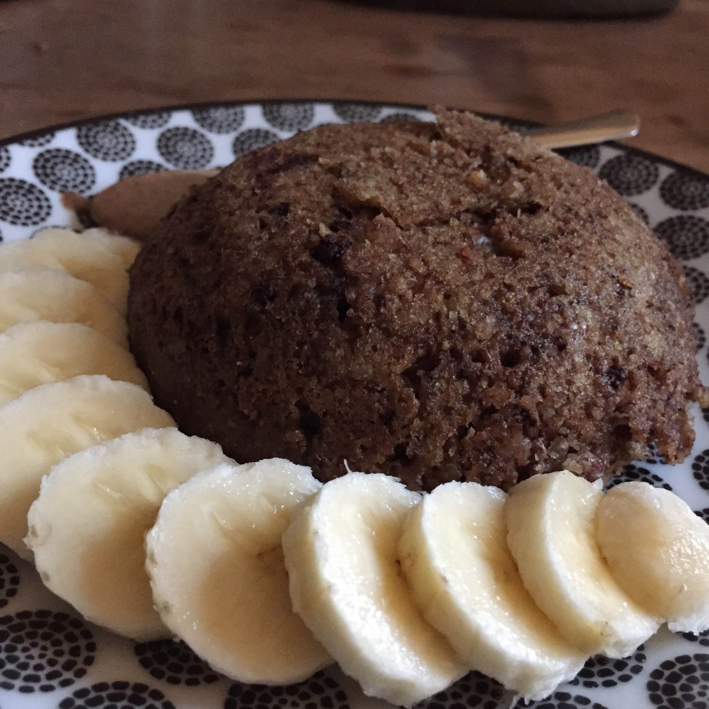 BOWL CAKE BANANECHOCO (vegan, sans gluten, sans sucre ajouté) elle