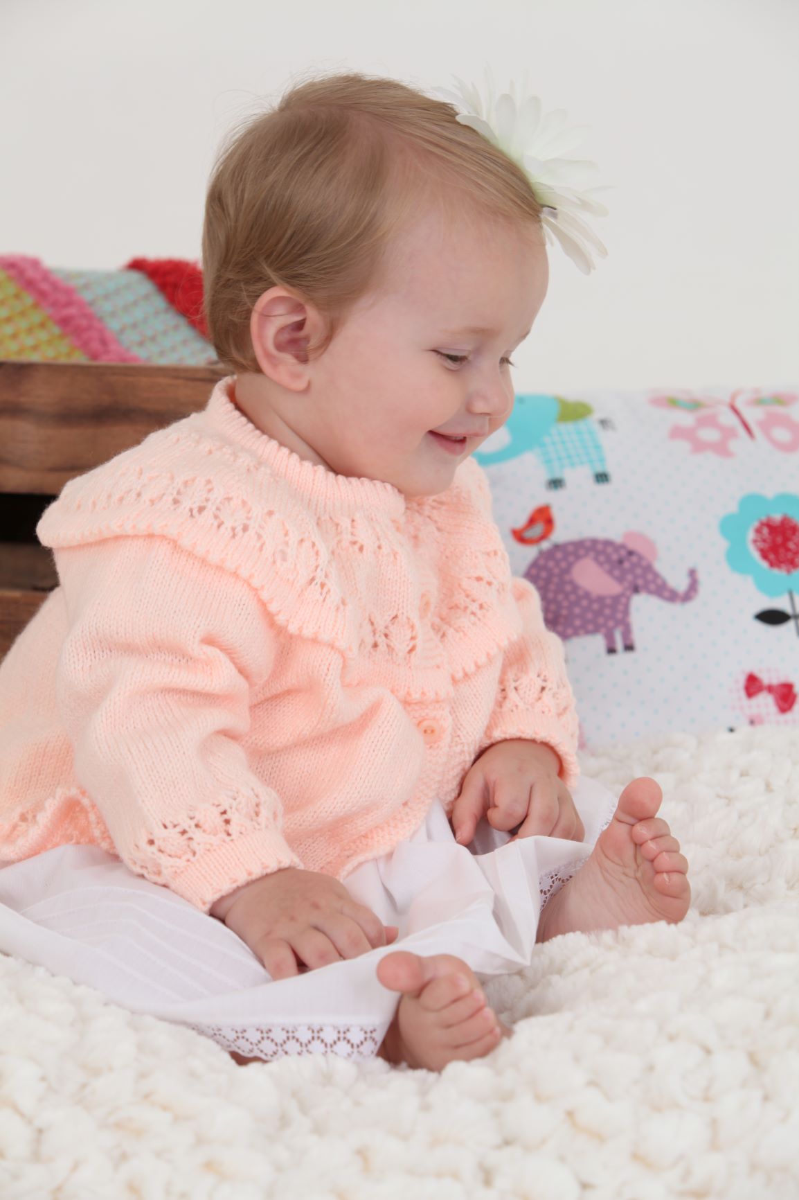 Elle Yarns | 7156 – Matinee Jacket