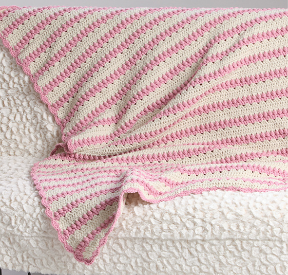 Elle Yarns 7327 Bobble Crochet Blanket
