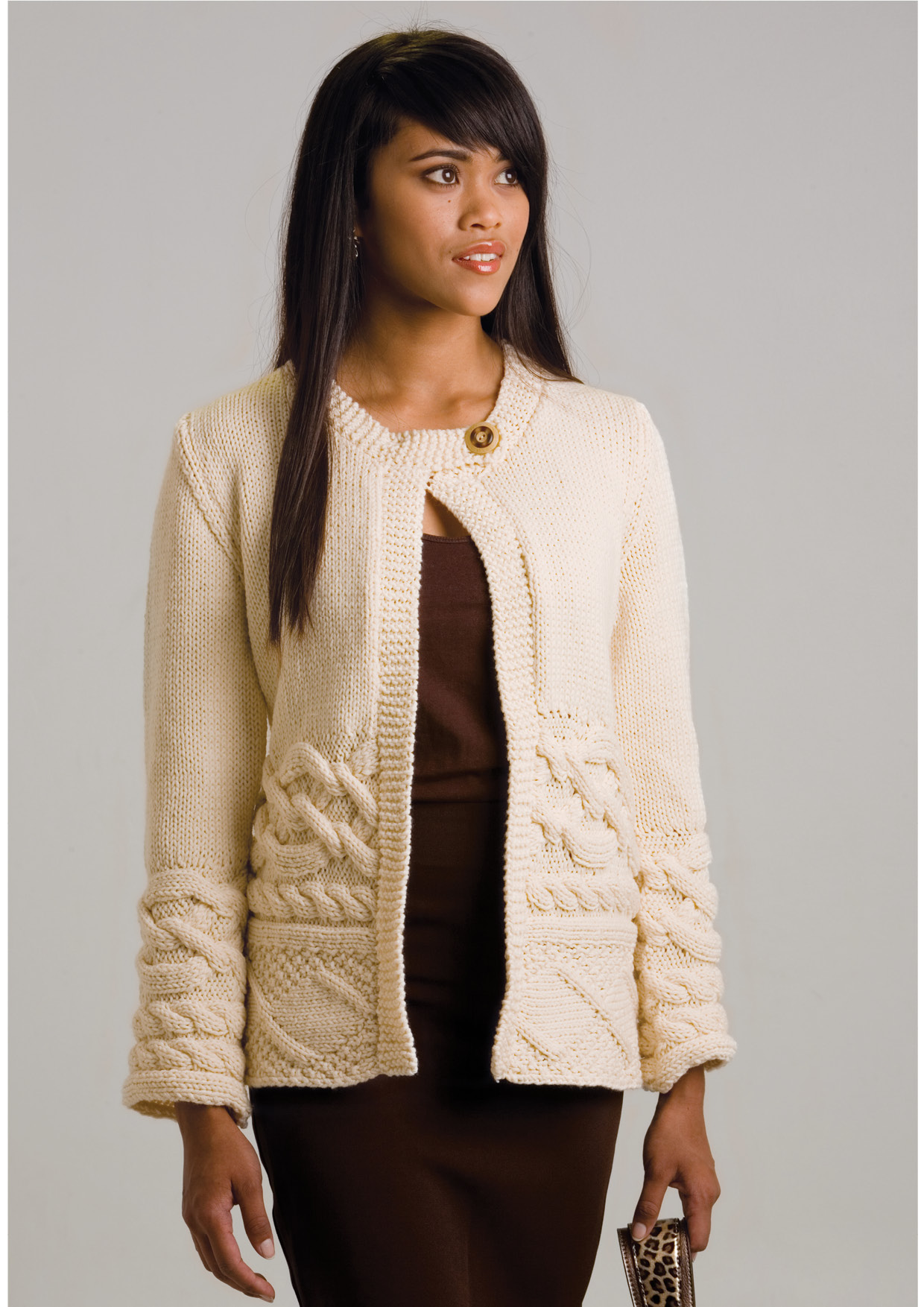 Elle Yarns 7016 Cardigan