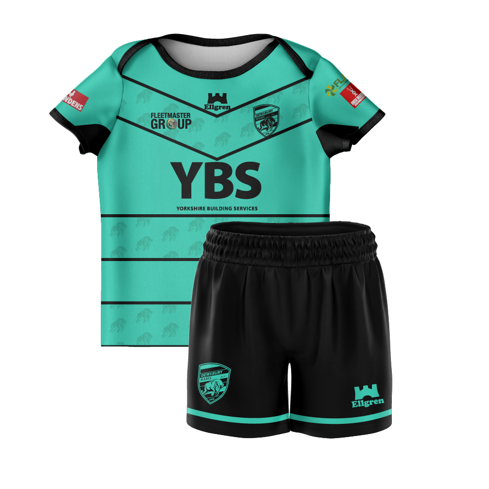 Dewsbury Rams Baby Away Kit 2024 Ellgren