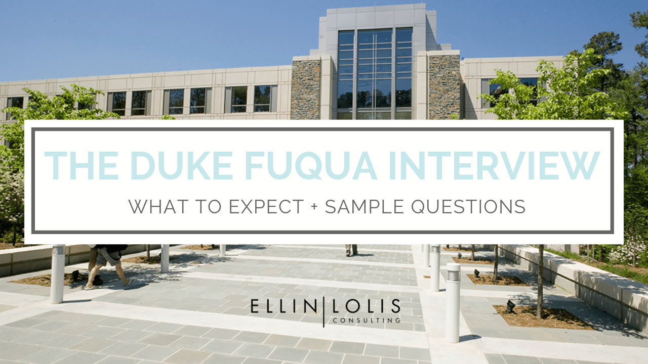 The Duke Fuqua Interview What to Expect + Sample Questions Ellin