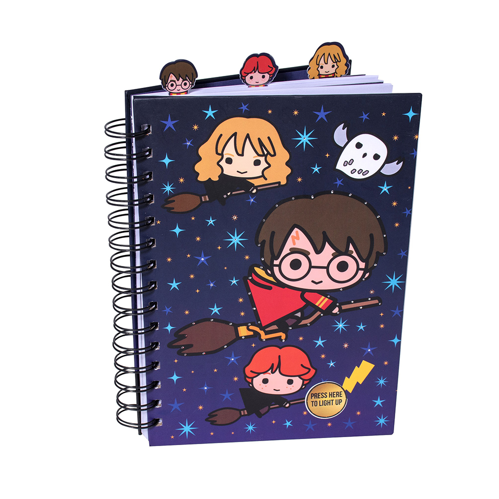 Harry Potter LED Light Up Notebook Wiro / Παιχνίδια Ελληνοεκδοτική