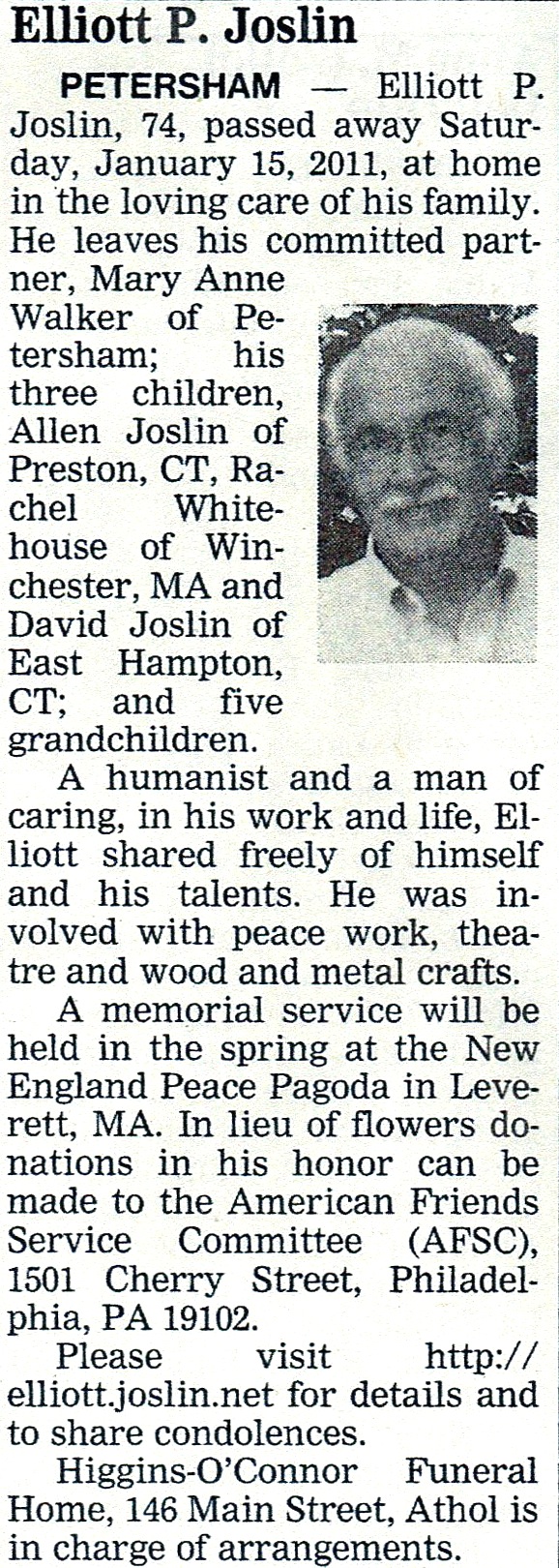 Worcester Obituary