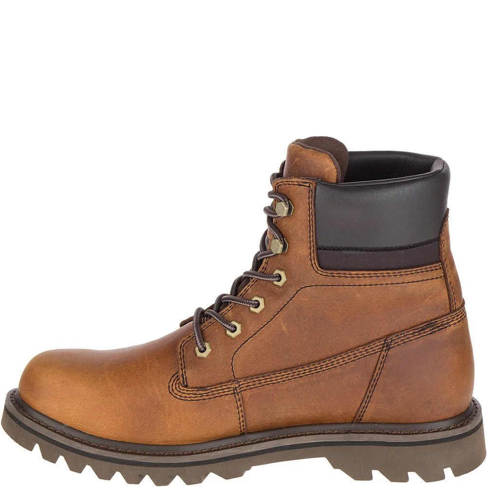 Caterpillar Men's Deplete WP Work Boots Brown elliottsboots