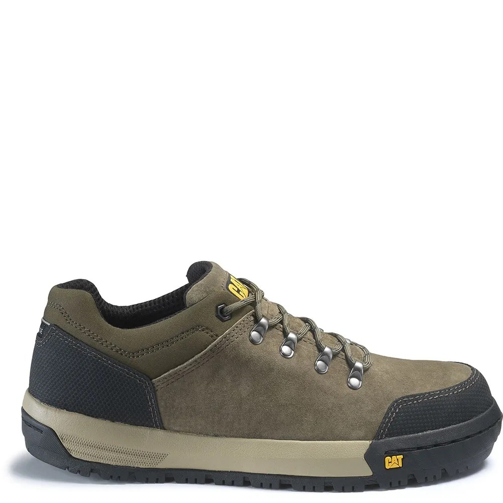 Caterpillar Men's Converge Safety Shoes Olive elliottsboots