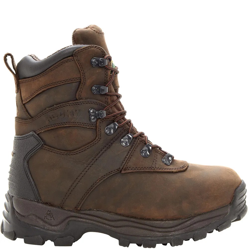Rocky Men's Sport Utility Pro Hunting Boots Brown elliottsboots