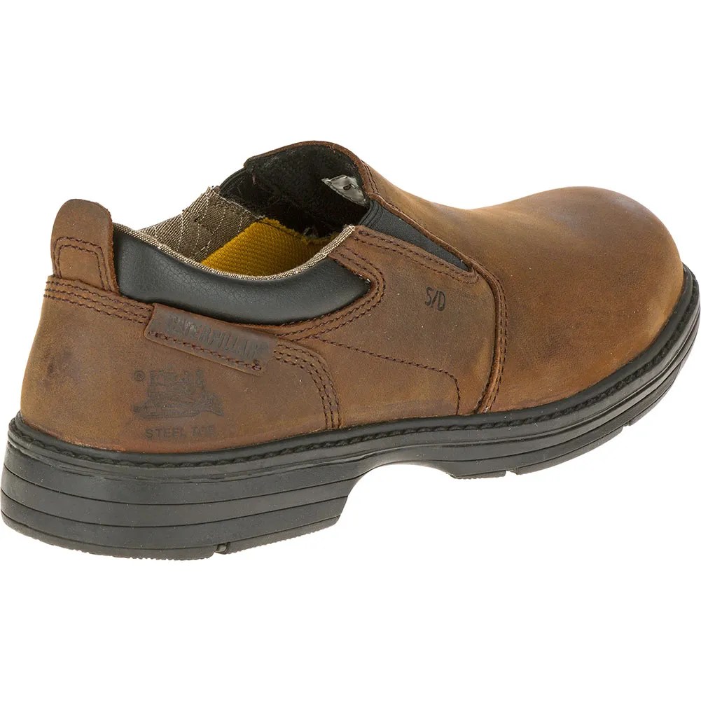 Caterpillar Men's Conclude Safety Shoes Dark Brown elliottsboots