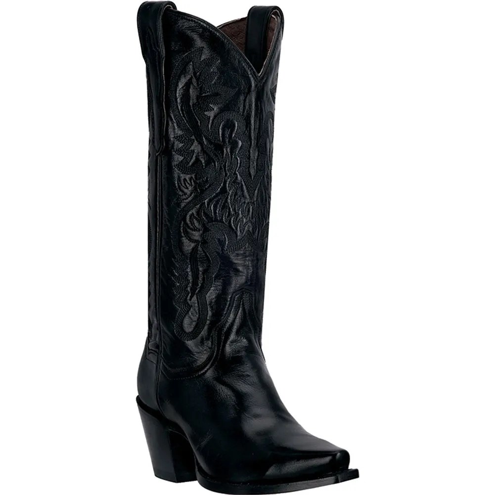 Dan Post Women's Fashion Western Boots Black elliottsboots