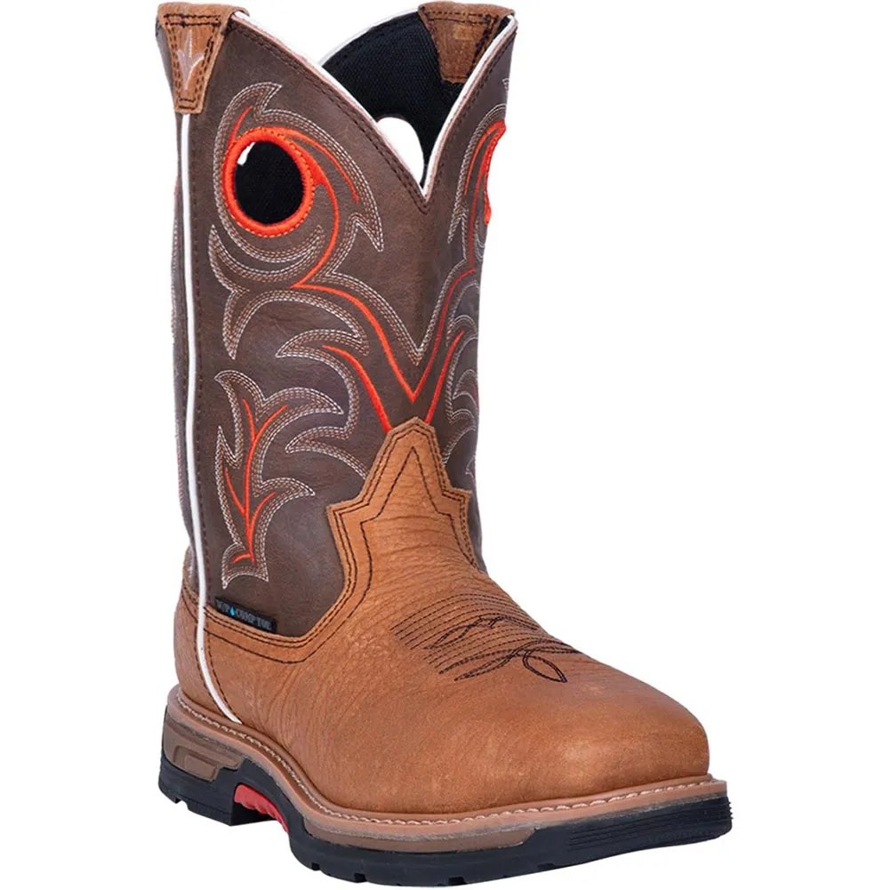 Dan Post Men's Storm Eye WP Safety Boots Brown/Tan elliottsboots