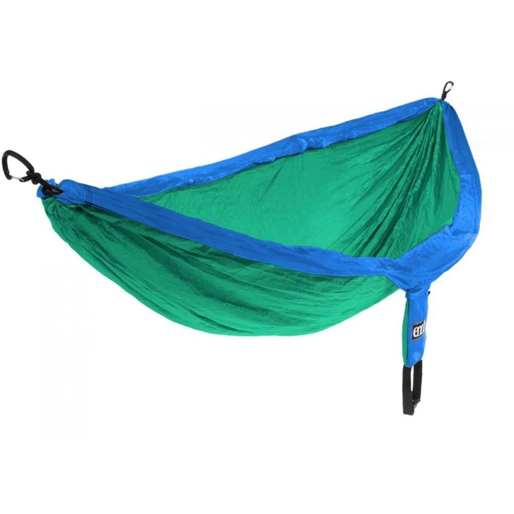 ENO DoubleNest Nylon Hammock Royal/Emerald bootbay
