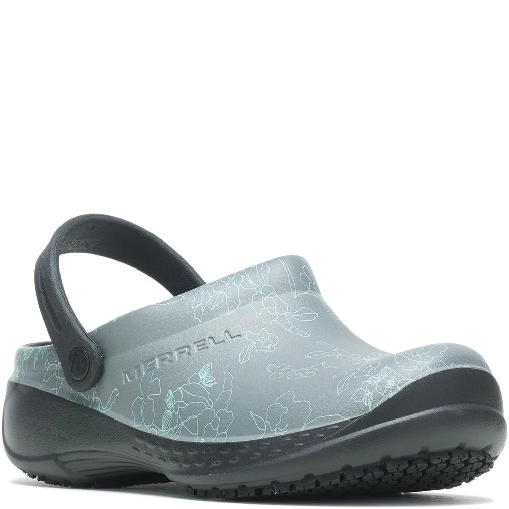 Merrell Women's Encore Service Pro Casual Clogs Charcoal elliottsboots