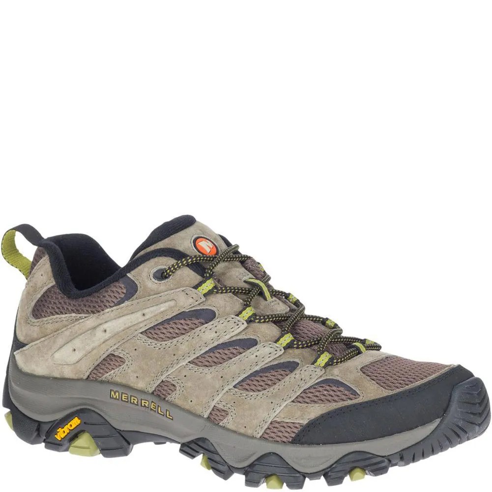 Merrell Men's Moab 3 Hiking Shoes Walnut/Moss elliottsboots