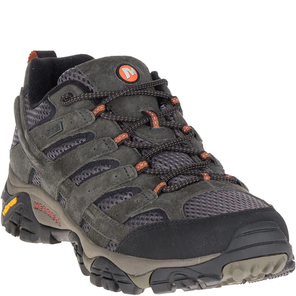 Merrell Men's Moab 2 WP Hiking Wide Shoes Beluga elliottsboots