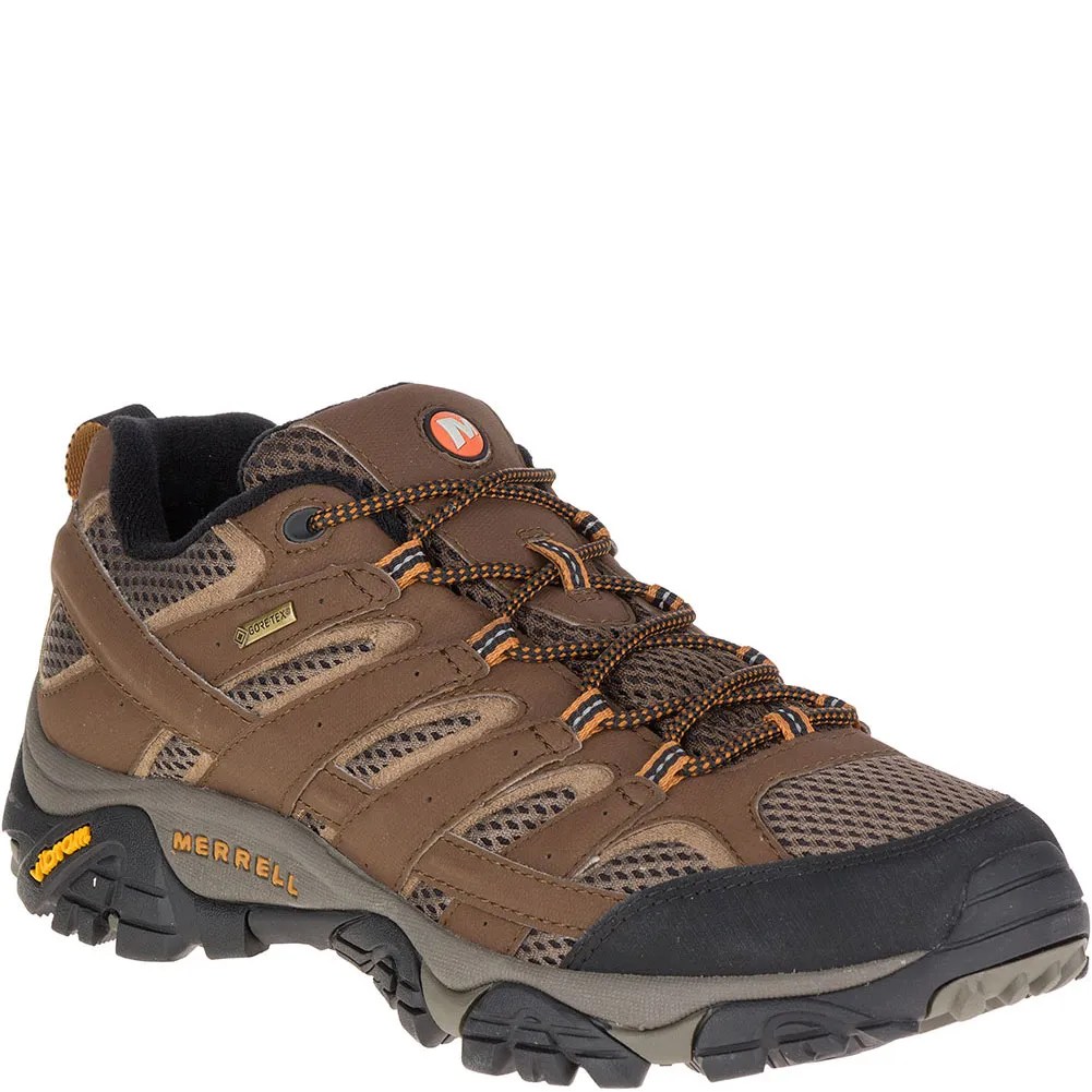 Merrell Men's Moab 2 GTX Hiking Shoes Earth elliottsboots