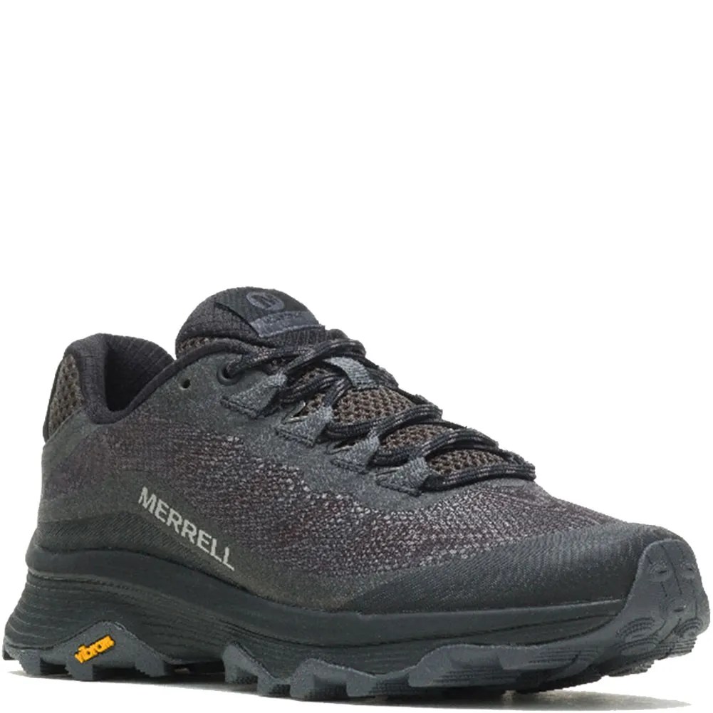 Merrell Women's Moab Speed Athletic Shoes Black/Asphalt elliottsboots