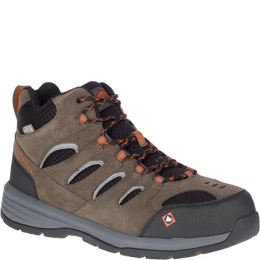Merrell Men's Windoc Mid WP Safety Boots Boulder bootbay