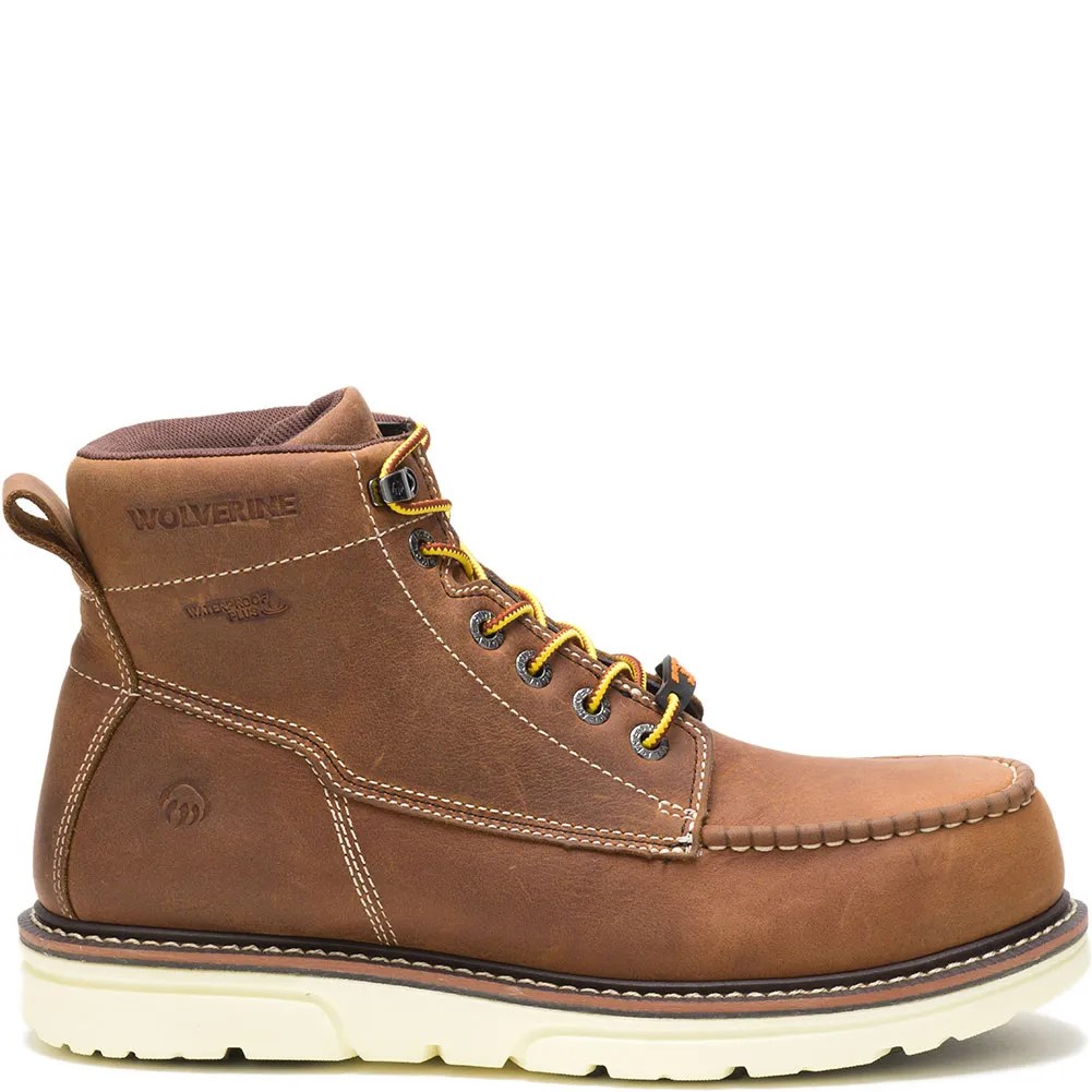 Wolverine Men's I90 Durashocks Work Boots Tan elliottsboots
