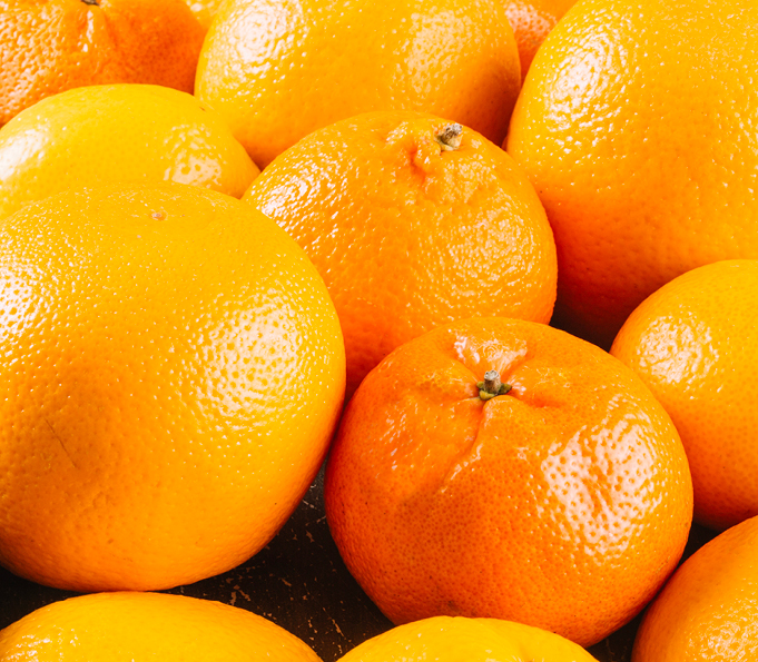 Oranges Grade fruit and vegetables with high speed and consistent quality