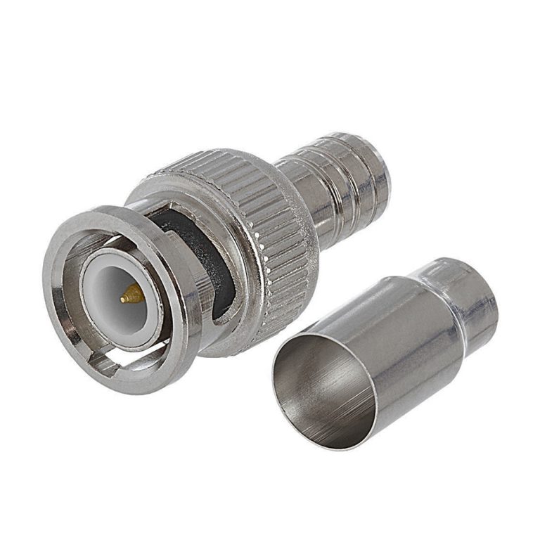 BNCCRIMP 2 Piece BNC Crimp On Connector for CCTV