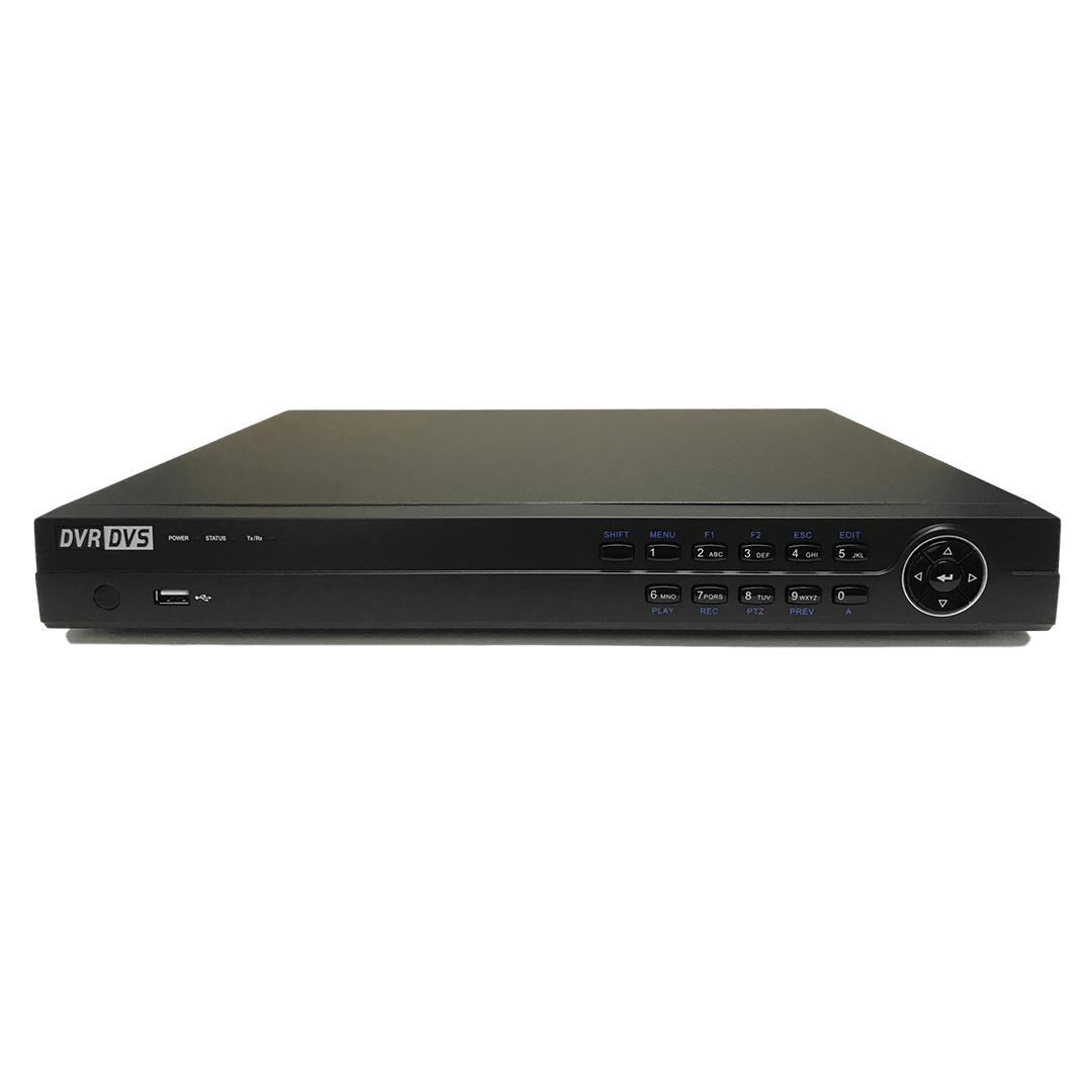 HDTVI516AS Tru View 16 Channel 8MP HD DVR, 4K DVR