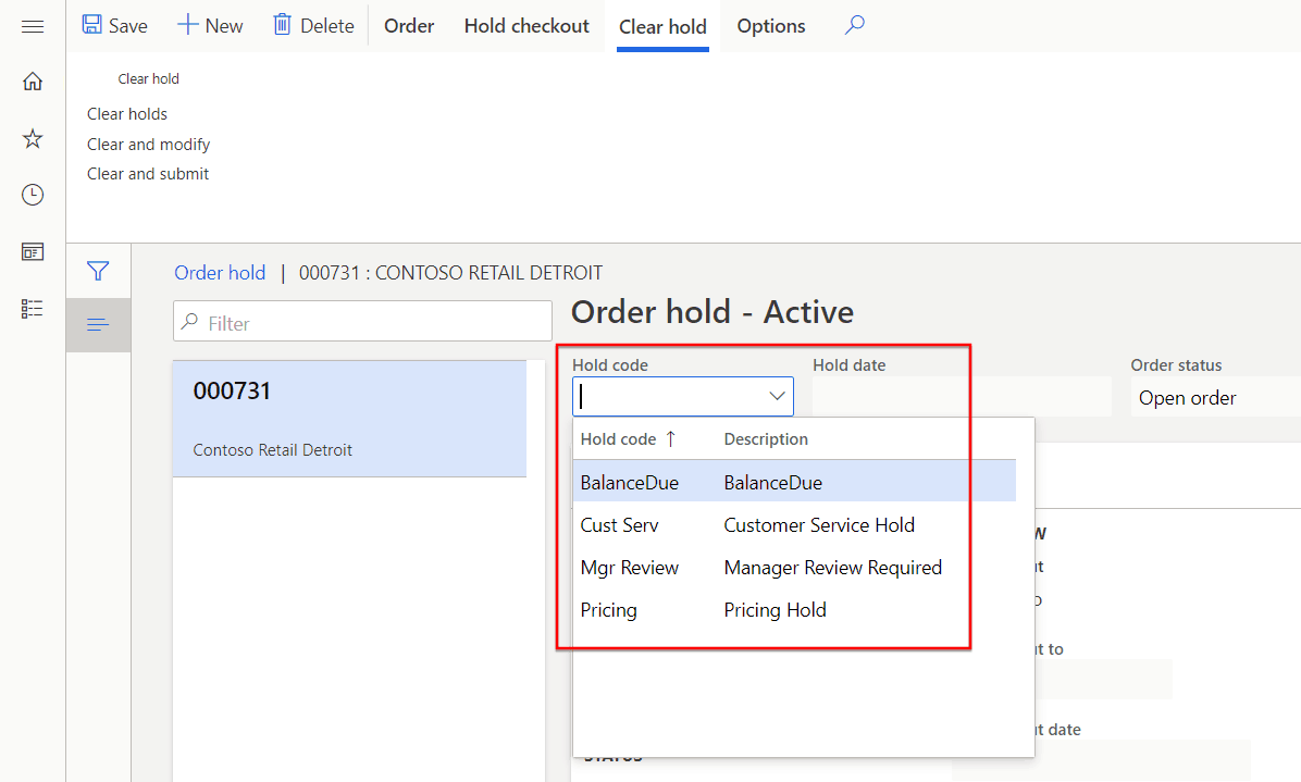 Managing Sales Order Holds in Dynamics 365 Part 1 Ellipse Solutions