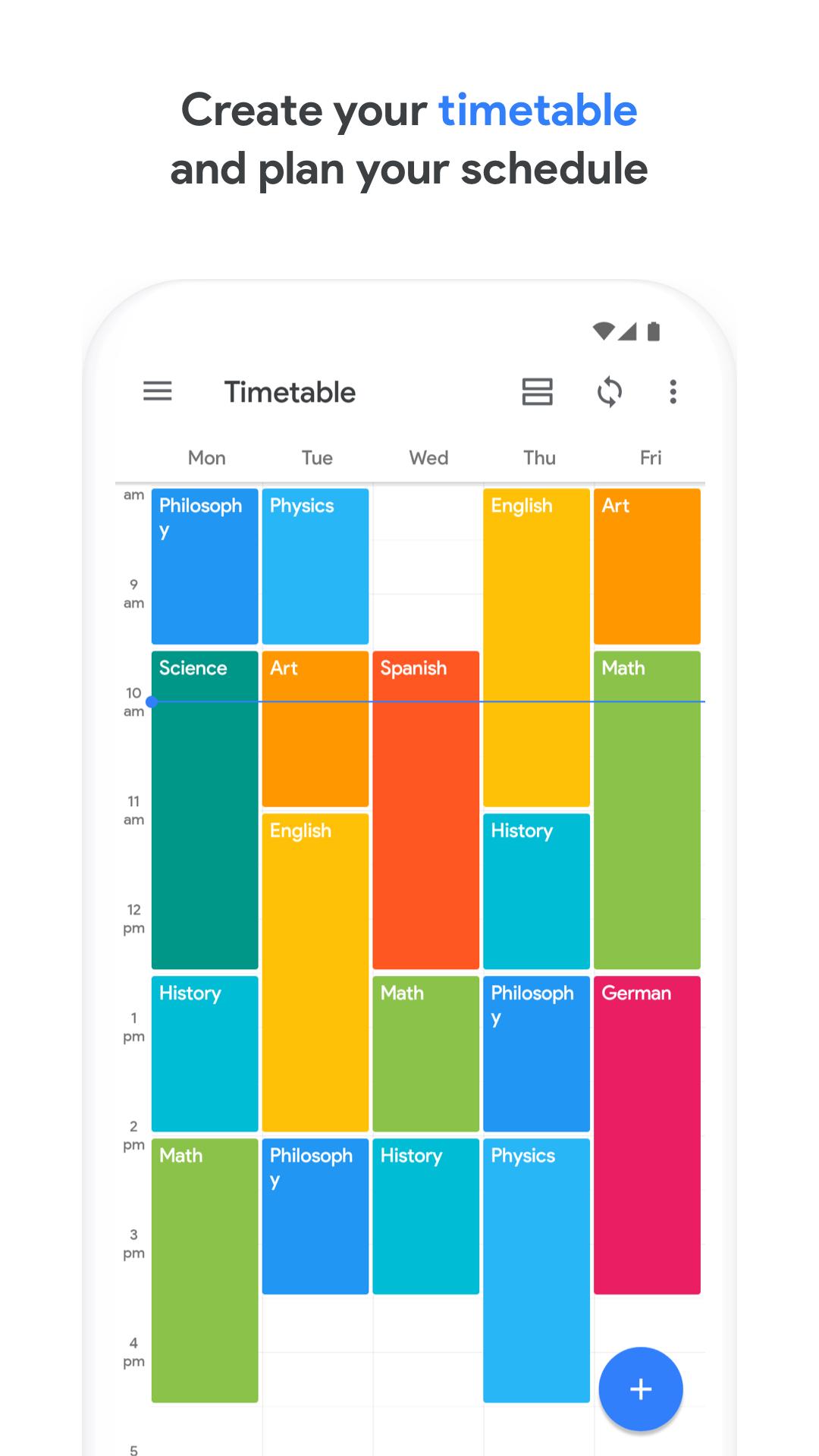 تطبيق School Planner لتنظيم حياة الطالب والتلميذ تنظيم