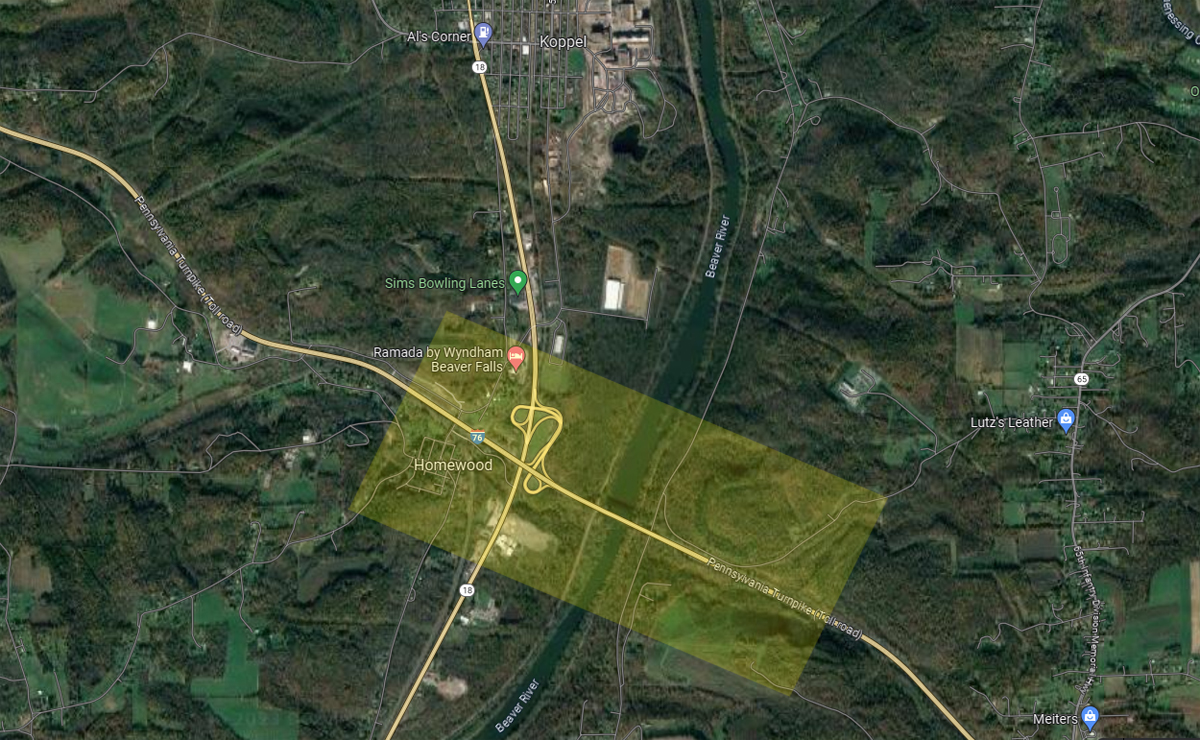 PA TURNPIKE Total Reconstruction Project Underway Near Ellwood City