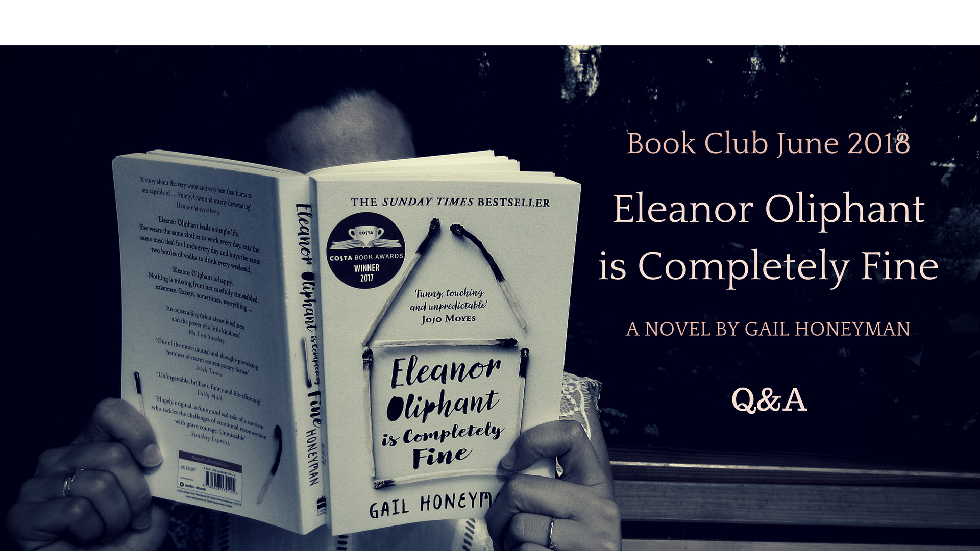 Book Club Eleanor Oliphant is Completely Fine Q&A Elly's Diary