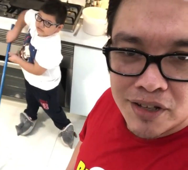 Franco Escamilla se "burla" de su hijo El Maldad Videoblog