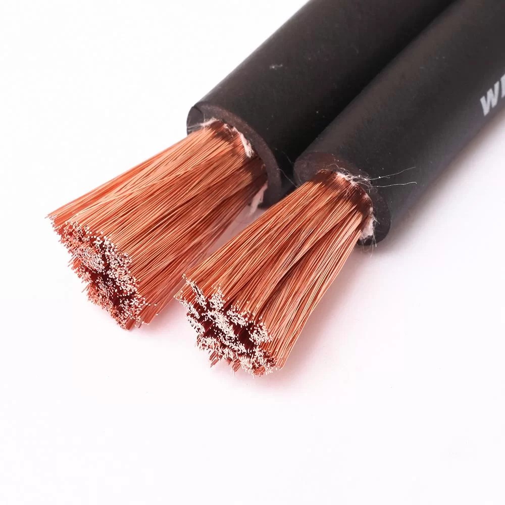 Wolfram Black Single Insulated Welding Cable Elmbridge UK