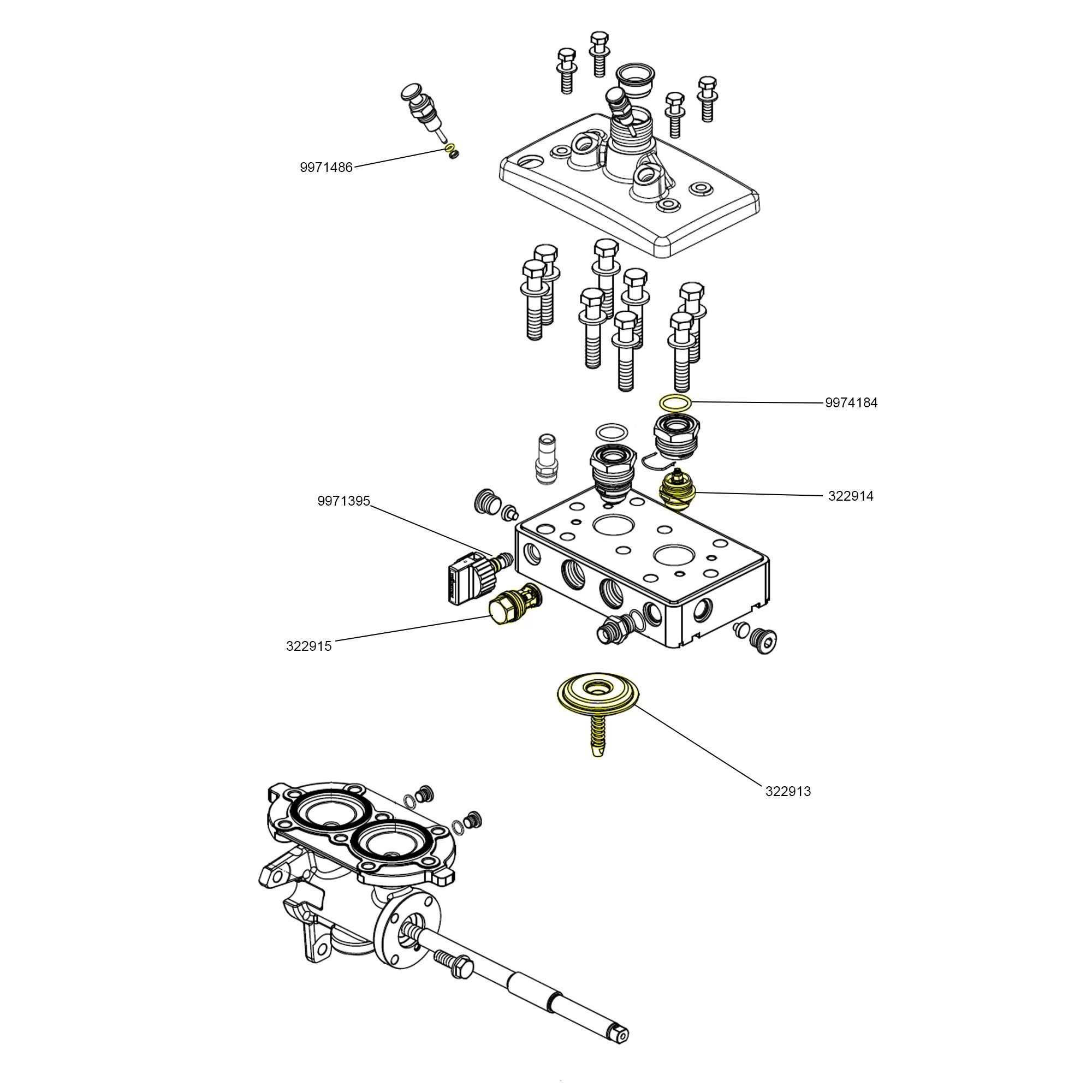 Wagner 2312288 Fluid Service Kit Elmbridge UK