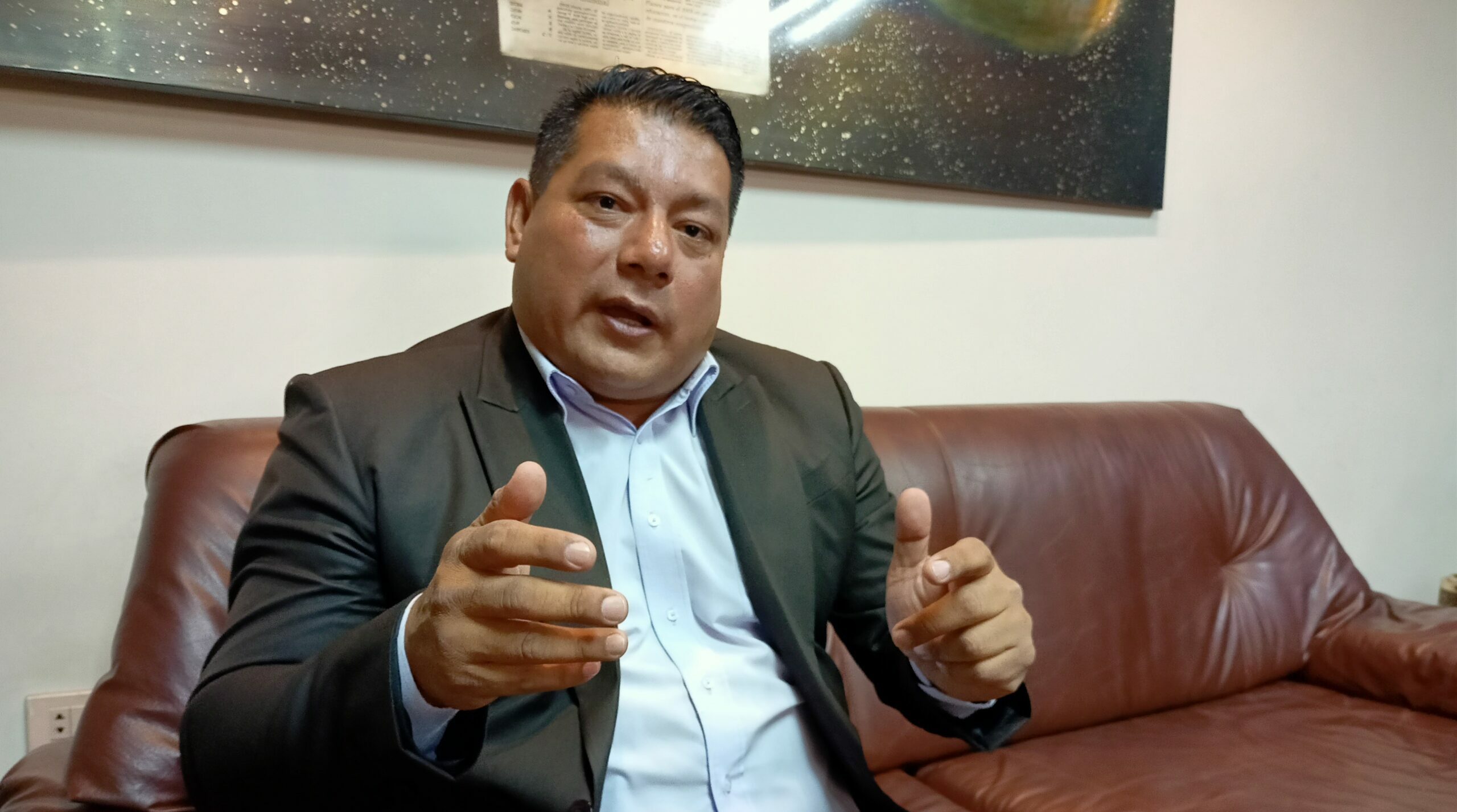 Marco Tapia "Ejes para mi gestión son vías, seguridad y turismo"