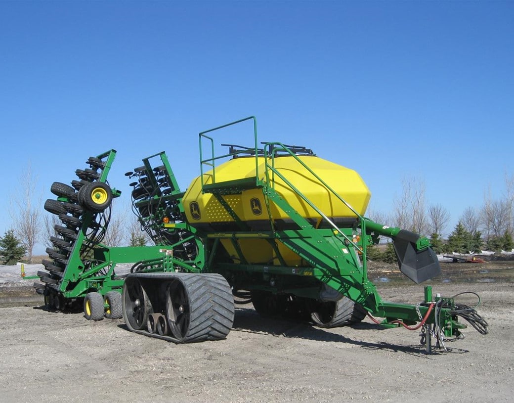 Transfer Tracks Air Seeder, Grain Cart, Fertilizer Caddy