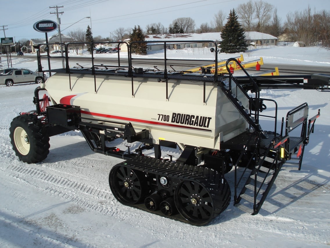 Transfer Tracks Air Seeder, Grain Cart, Fertilizer Caddy