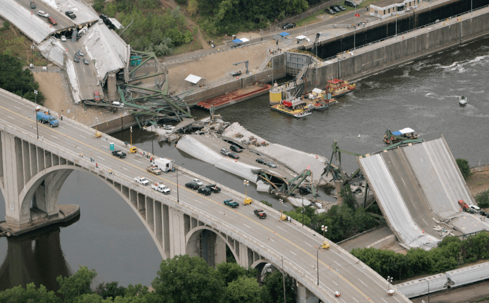 SE CUMPLIERON 10 AÑOS DE LA CAIDA DEL PUENTE 35W El Minnesota de Hoy