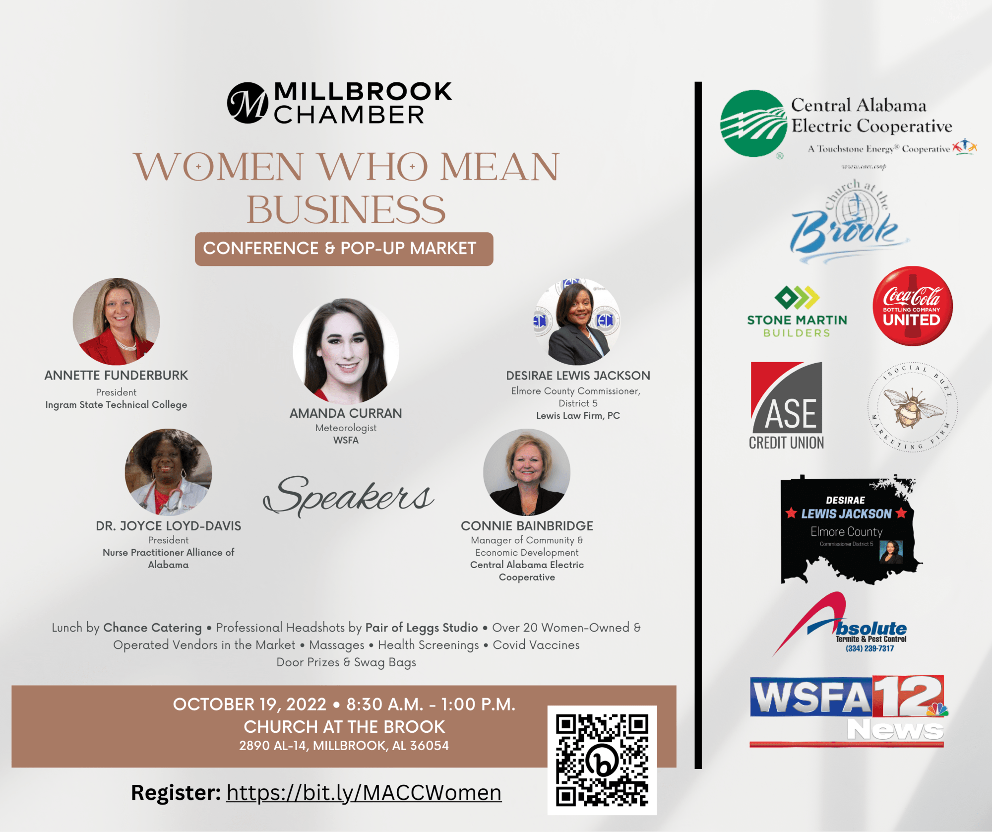 2022 MACC Women Who Mean Business Conference & PopUp Market Elmore