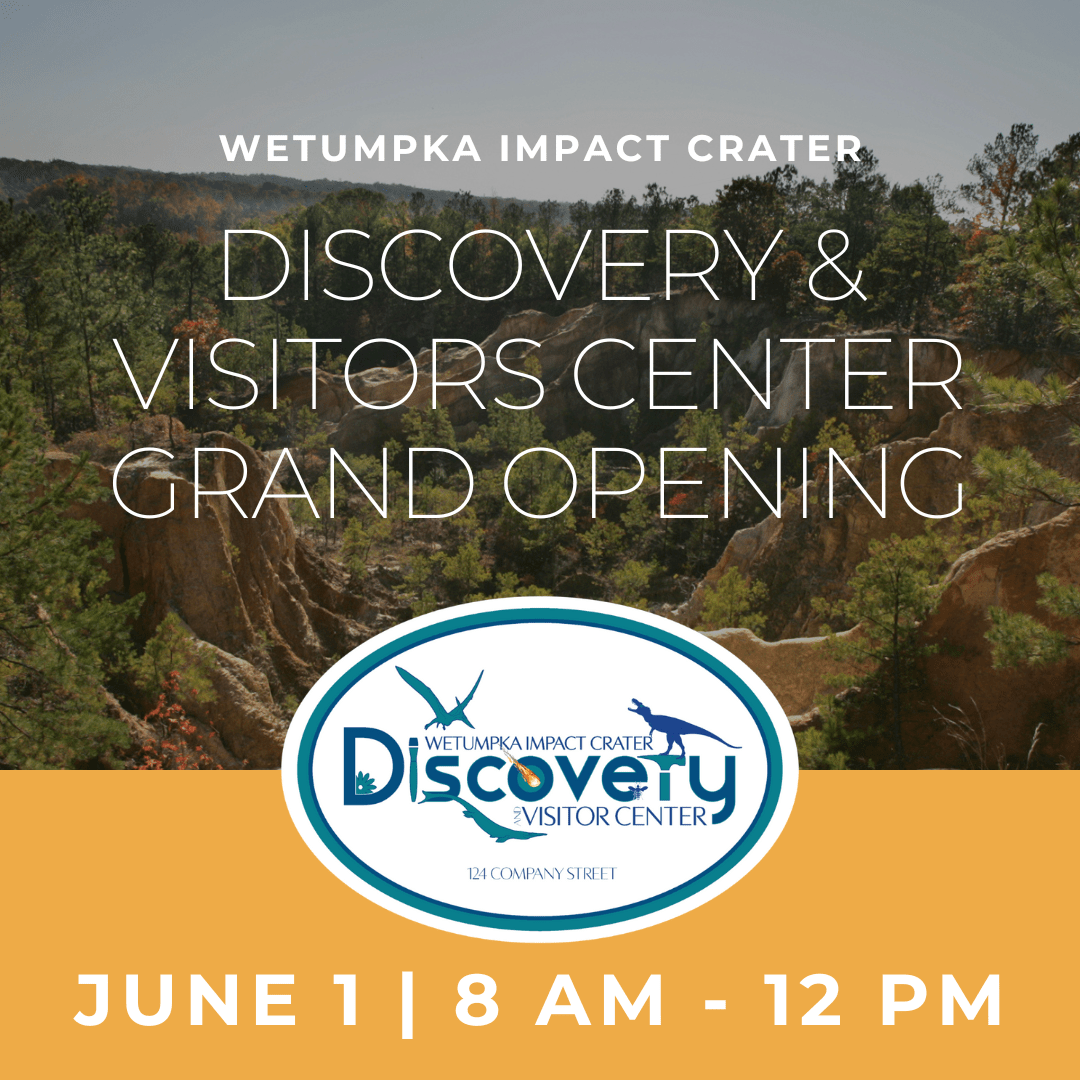 Wetumpka Impact Crater Discovery & Visitors Center Grand Opening Elmore County Economic