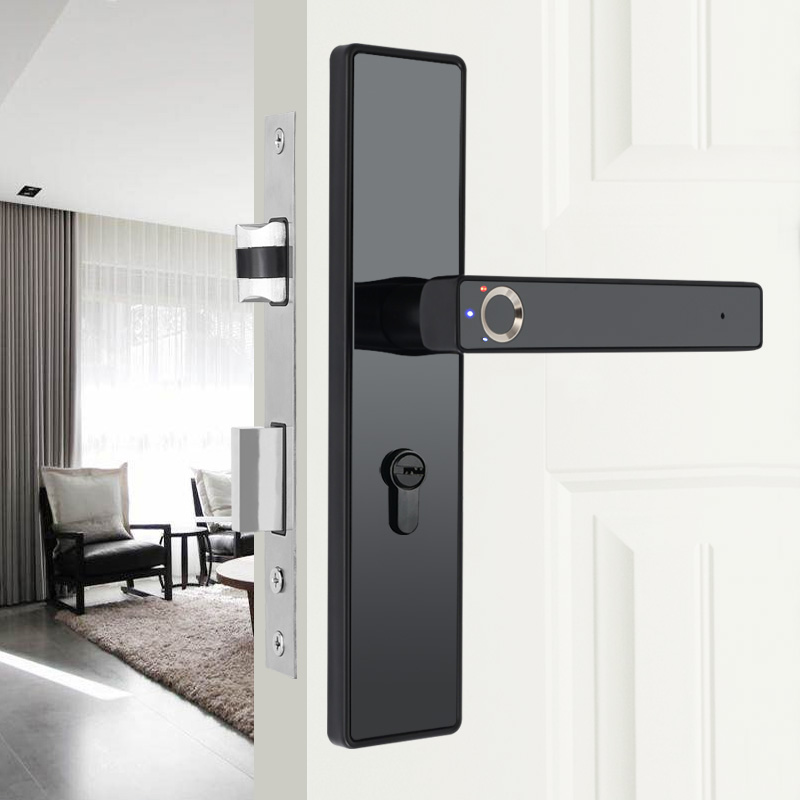 Semiconductor finger scanner lock with faceplate ES802F Elock Security