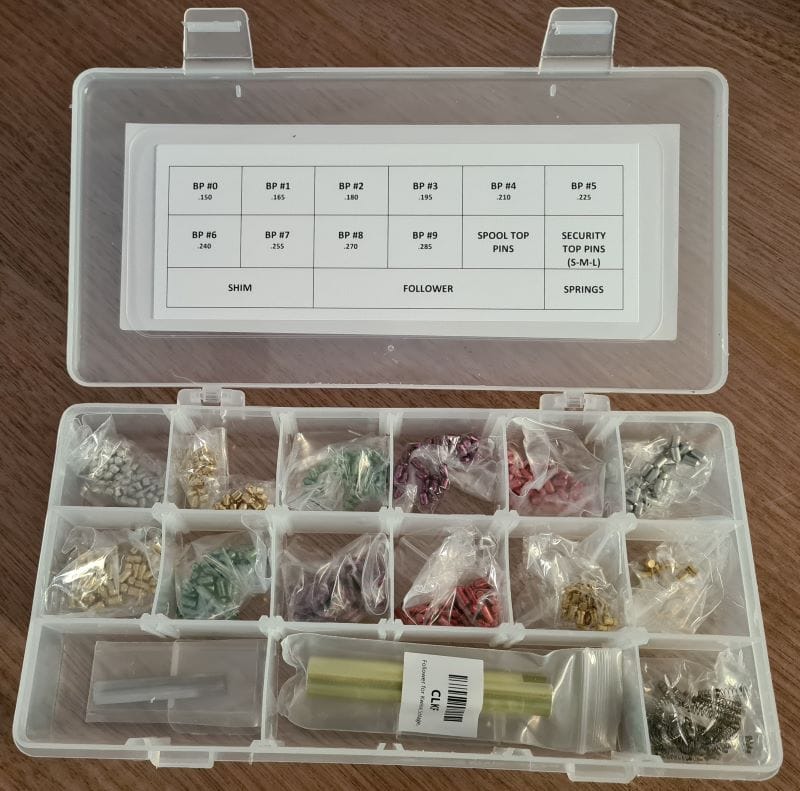 Mega PRO Lock Pinning Kit elocksmith Pty Ltd