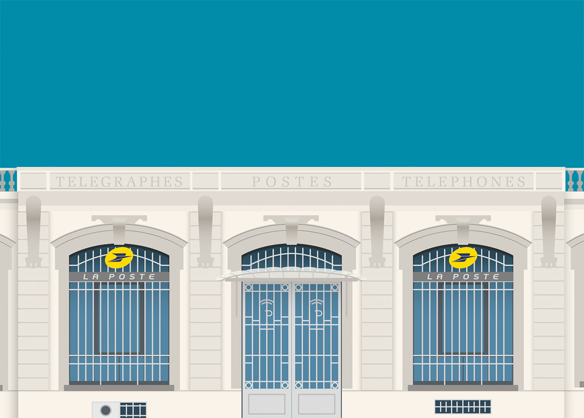 cartes postales gers architecture
